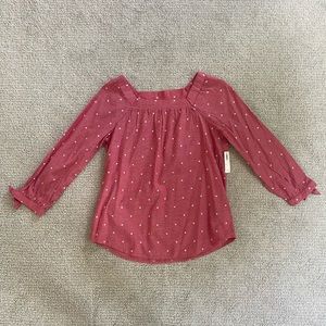 NWT Old Navy Square Neck Linen Top